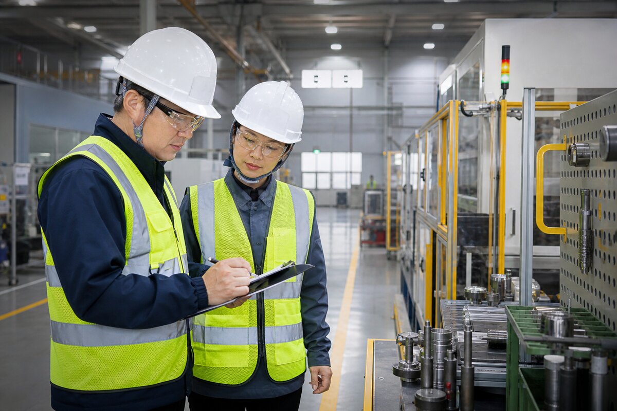 ISO 45001 안전보건경영시스템 인증 대표 이미지 - 안전 점검