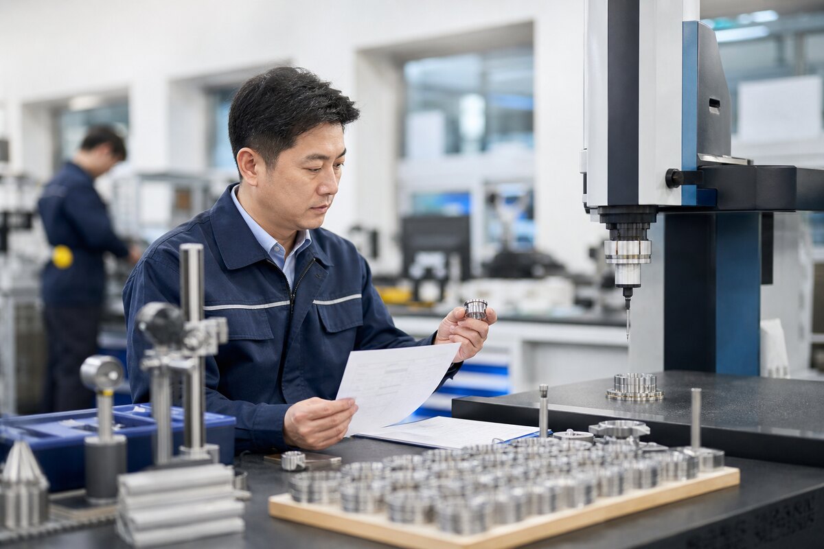 ISO 9001 품질경영시스템 인증 대표 이미지 - 품질 검사